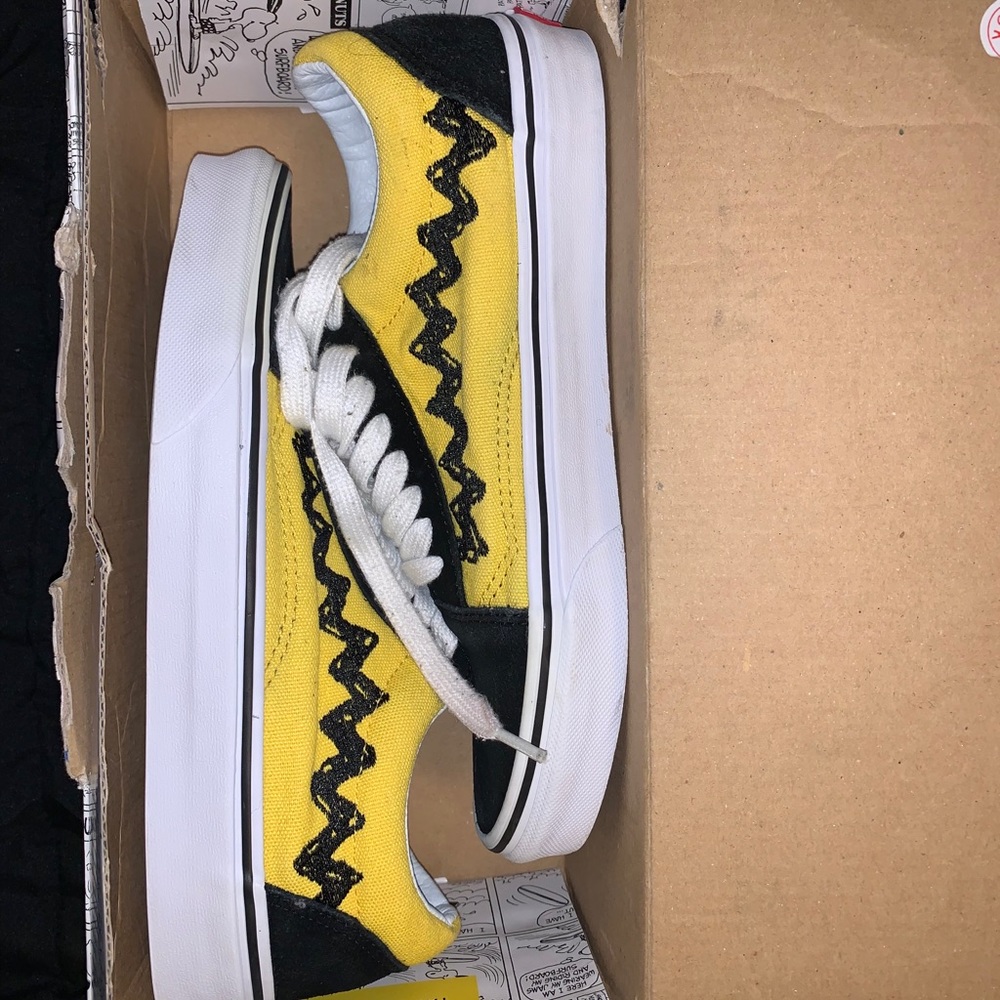 Peanut Vans from Charlie Brown.